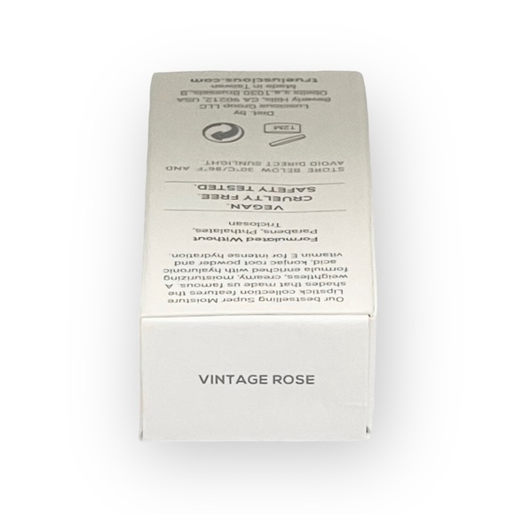 new True + Luscious ⚘ Vegan Super Moisture Lipstick ⚘ Vintage Rose ⚘ Full Size ⚘ - Picture 7 of 16